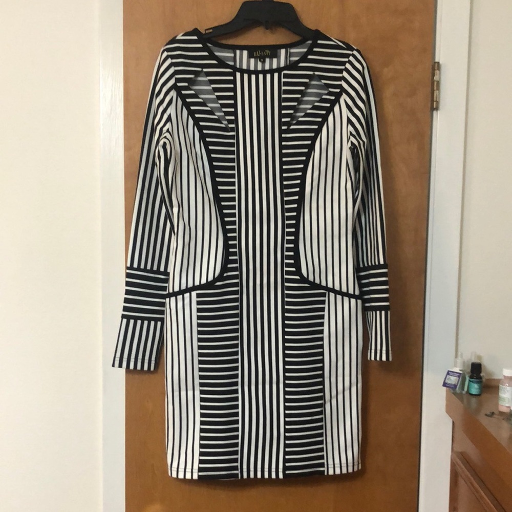 Beautiful stripe dress from Elliatt.